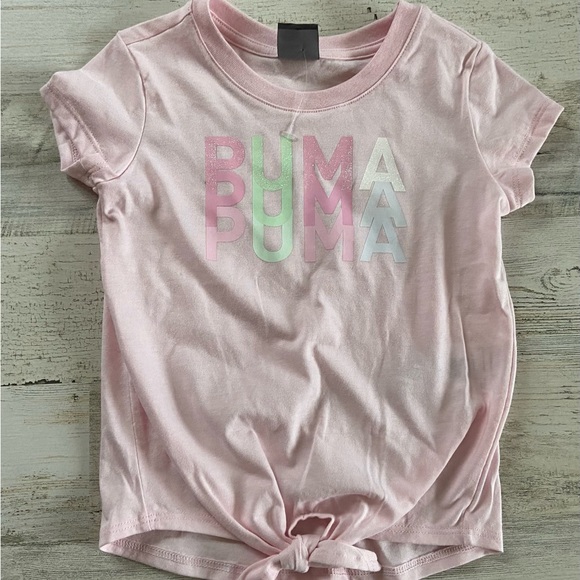 NWT Puma Girls 2 Piece Short Set Size 4 - Picture 2 of 4